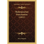 Shakespearian Punctuation (1911)