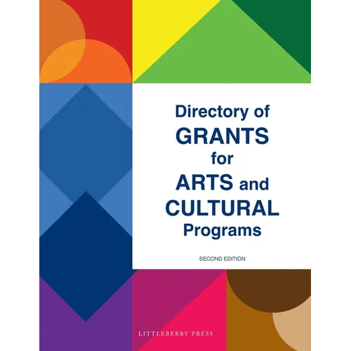 Directory of Grants for Arts and Cultural Programs - Paperback