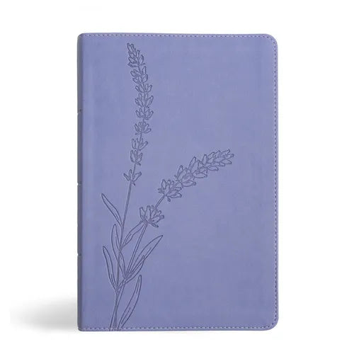 KJV Personal Size Giant Print Bible, Lavender Leathertouch