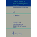 Analogical and Inductive Inference: International Workshop Aii '89 Reinhardsbrunn Castle, Gdr, October 1-6, 1989, Proceedings