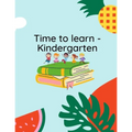 Children's Kindergarten-1st Grade Learning Activity Book: Activity Book