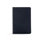 KJV Large Print Compact Reference Bible, Black Leathertouch - Imitation Leather