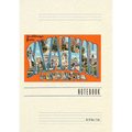 Vintage Lined Notebook Greetings from Savannah