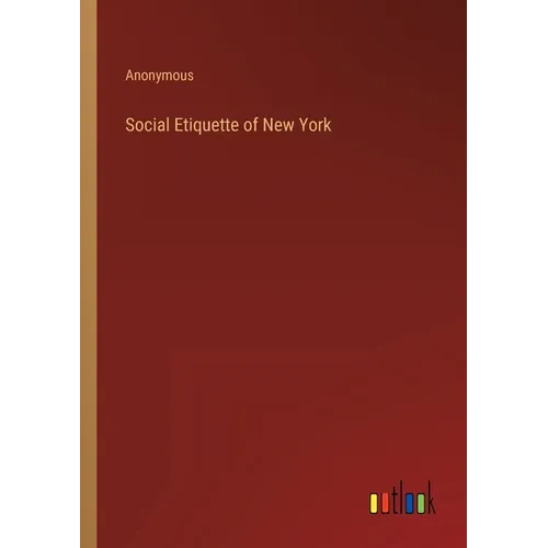 Social Etiquette of New York