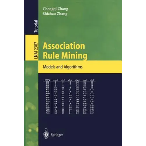 Association Rule Mining: Models and Algorithms