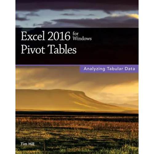 Excel 2016 for Windows Pivot Tables