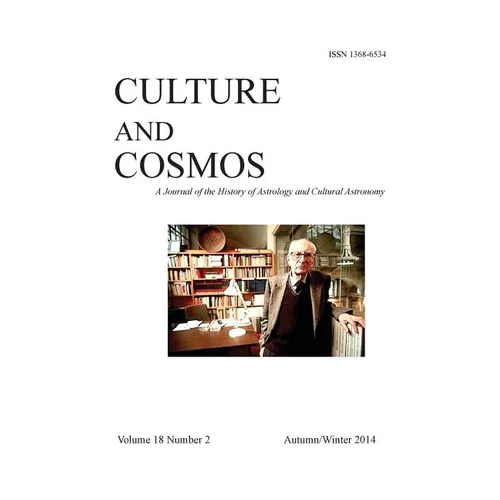 Culture and Cosmos: Vol 18 number 2