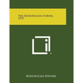 The Rosicrucian Forum, 1937