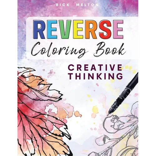 Reverse Coloring Book Creative Thinking