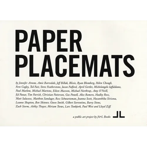 Paper Placemats