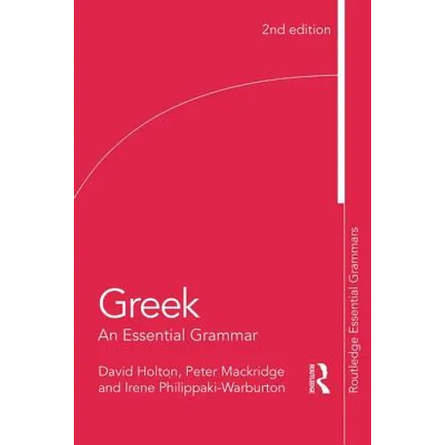 Greek: An Essential Grammar