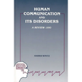 Human Communication and Its Disorders, Volume 3