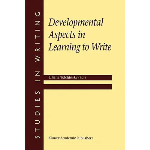 Developmental Aspects in Learning to Write
