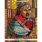 African Art and Designs: Adult Coloring book full of artwork and designs inspired by Africa