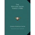 The William Snow Family (1908)