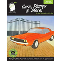 Cars, Planes & More-An Adult Coloring & Activity Book: A adult coloring book featuring classic cars, planes and more